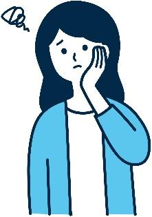 歯を気にする女性