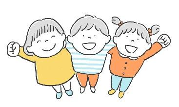 健康に過ごす子どもたち