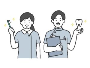 歯科医院のスタッフのイメージ